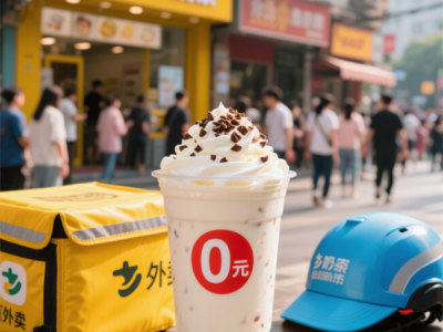 “0元奶茶” 究竟是谁买单 ！