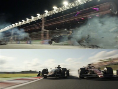 大量真实赛场实拍！《F1：狂飙飞车》内地定档6月27日上映 ！
