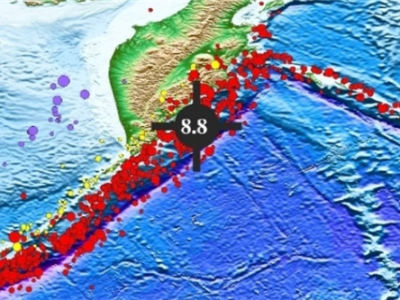 俄8.8级强震引发海啸 地震专家：不会对中国大陆造成灾害性影响 !