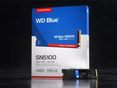 闪迪推出WD蓝盘SN5100 SSD：宣称性能提升30%、价格高了超20% !