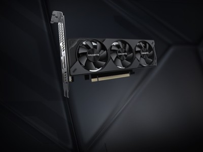技嘉推出半高刀卡RTX 5050：居然用上了三风扇！ 