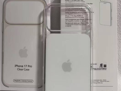 苹果iPhone 17 Pro官方透明保护壳曝光：有三大变化 !