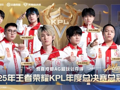 成都AG超玩会夺《王者荣耀》KPL年度总冠军：首个在鸟巢捧杯的中国电竞赛事冠军 !