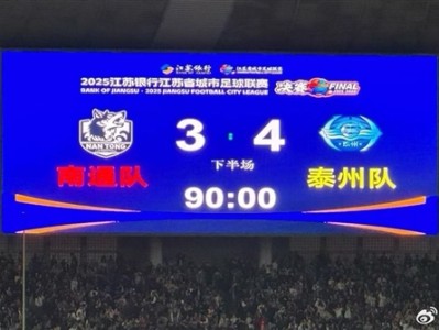 泰州点球大战胜南通 夺苏超冠军：努比亚倪飞祝贺 !