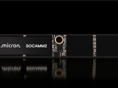 9.6Gbps速度 美光推出192GB SOCAMM2内存：40TB总容量不是梦 !