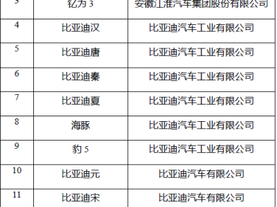 2025年新能源汽车下乡活动启动 车型目录公布 ！
