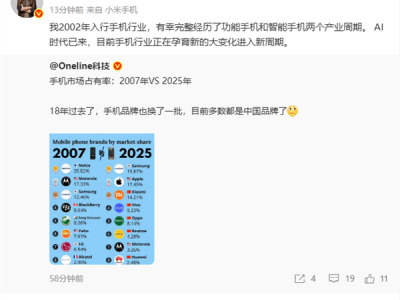 卢伟冰：功能手机、智能手机之后 手机行业正进入新周期 !