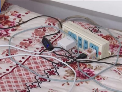 千万别再用了！央视实测：电线捆扎一团更易起火 !