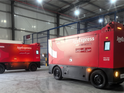 京东物流宣布“独狼”无人车出海沙特！L4级自动驾驶、能装1000公斤货 !